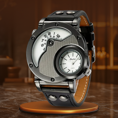 Luxury Dual Time Quartz Watch™