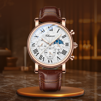 Harry Melbourne® - Luxurious Leather Quartz Watch