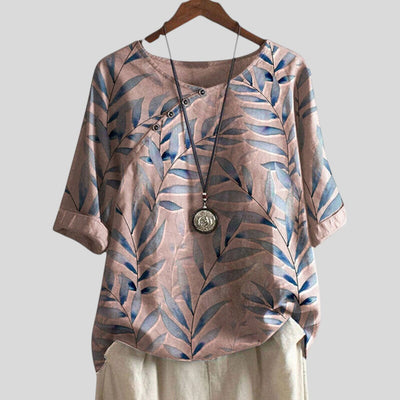 Helen | Casual Relaxed Floral Women’s Shirt