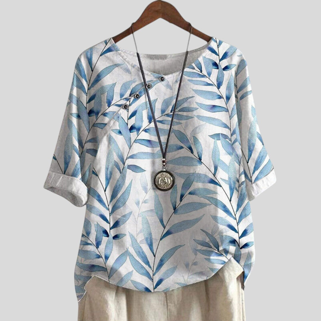 Helen | Casual Relaxed Floral Women’s Shirt