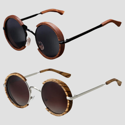 Marlowe Driftwood Mahogany Shades