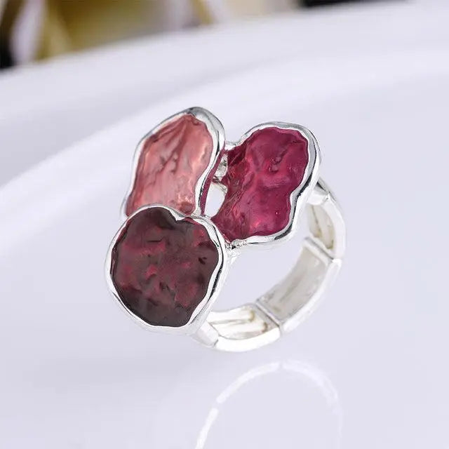 Classic Circle Enamel Ring