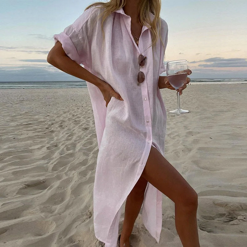 "Millau" Shirt Dress