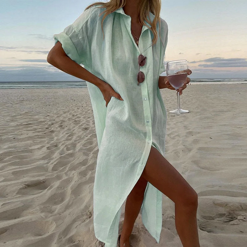 "Millau" Shirt Dress