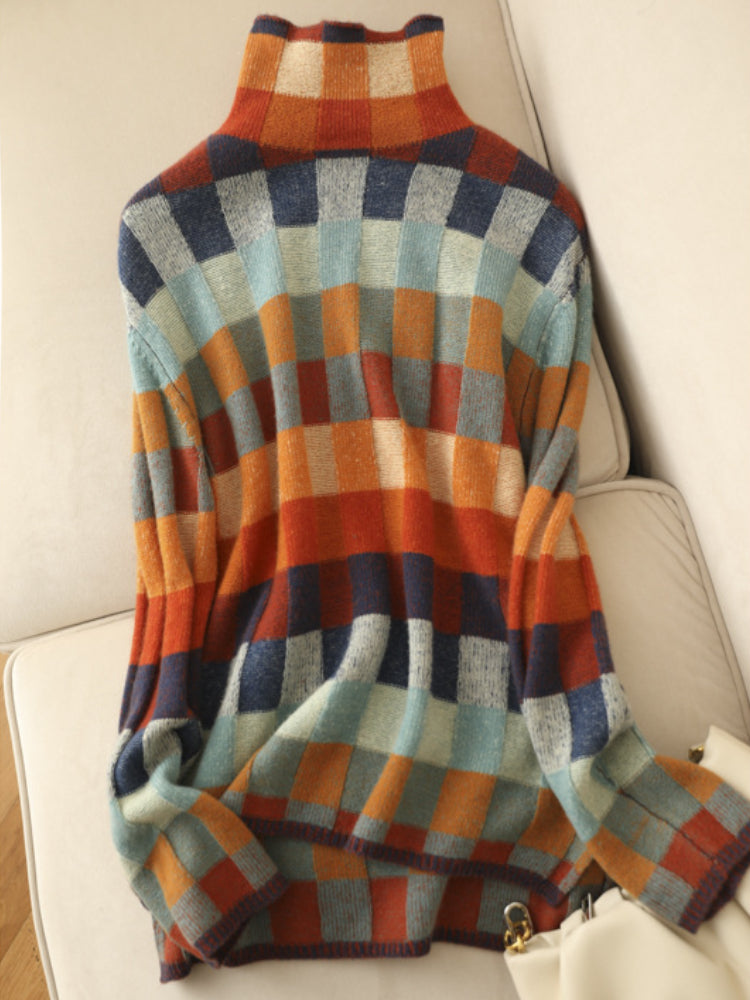 Avencea - Colorful Sweater - Luxurious Warmer Sweater