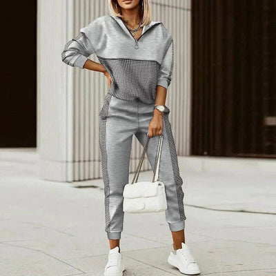 Nicole | Women’s Relaxed Fit Zip Tracksuit Set