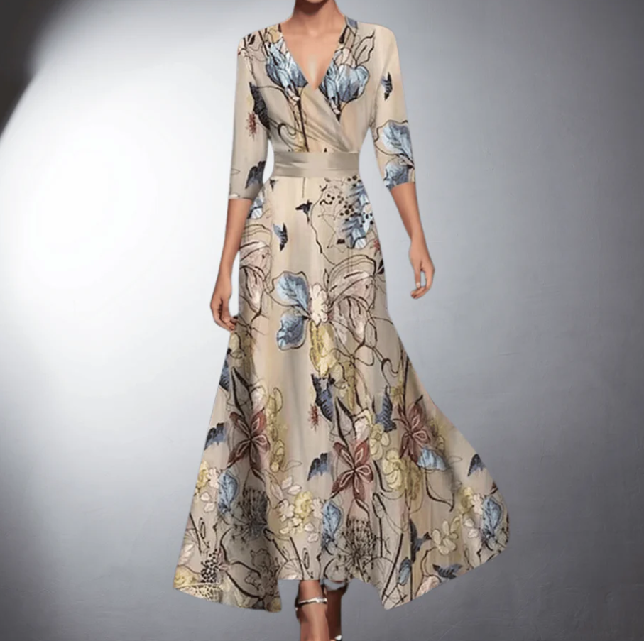 ChatGPT said: SYLVIA | ELEGANT POPPY MAXI DRESS