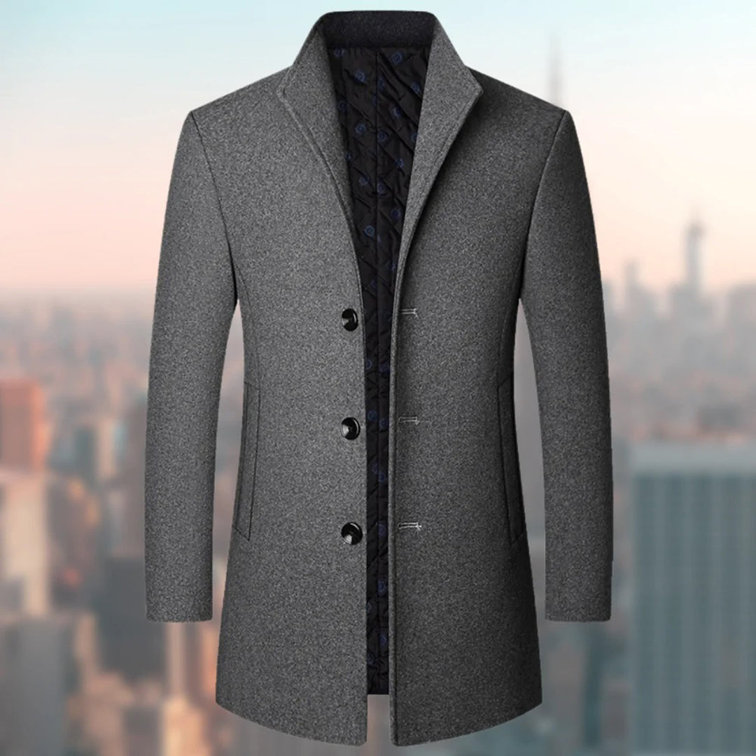 Avencea - Elegant long coat for men