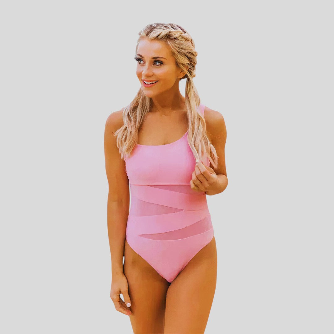 Lauren | Chic Asymmetrical Swimsuit