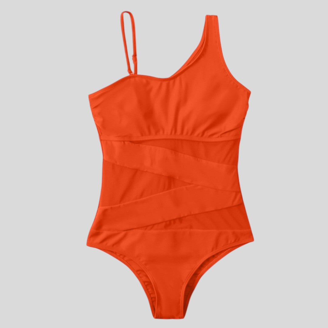 Lauren | Chic Asymmetrical Swimsuit