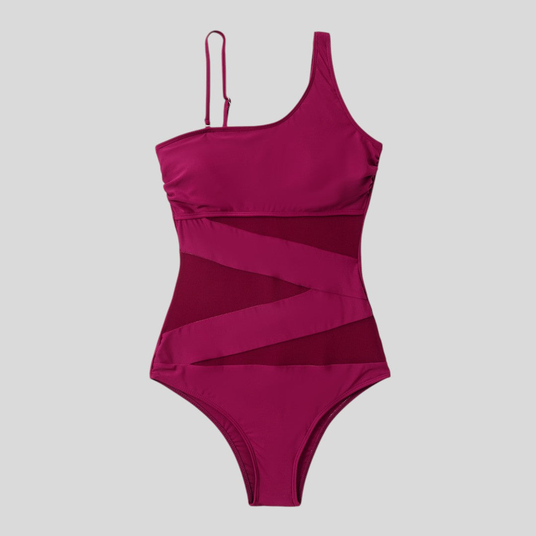 Lauren | Chic Asymmetrical Swimsuit