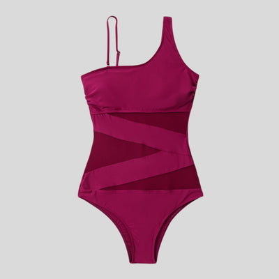 Lauren | Chic Asymmetrical Swimsuit