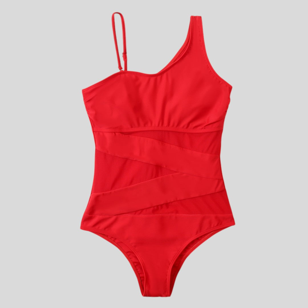 Lauren | Chic Asymmetrical Swimsuit