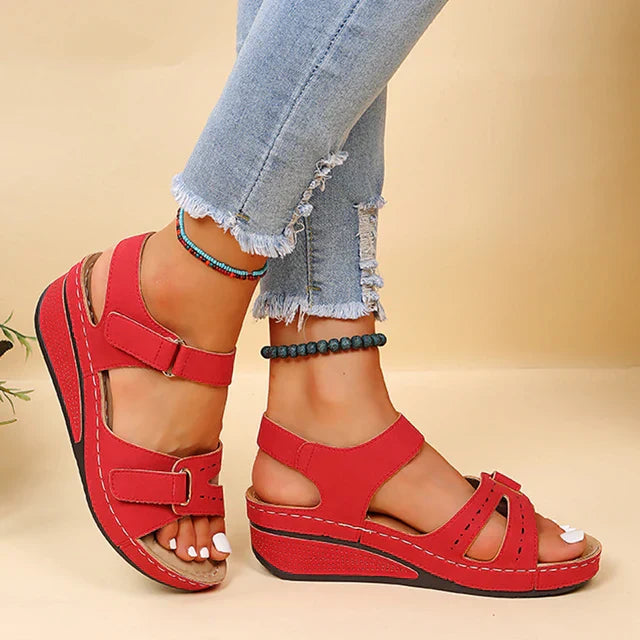 Loes ~ Open Toe Orthopedic Sandals