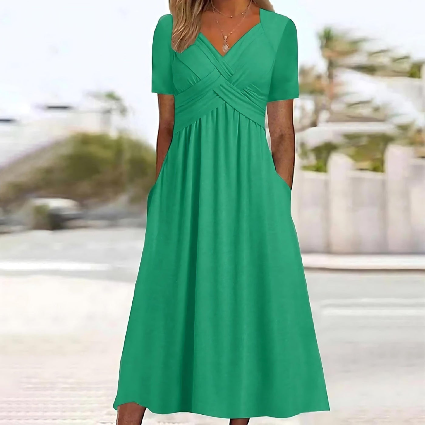 Jianna™ | Elegant Tummy-Coverage Dress