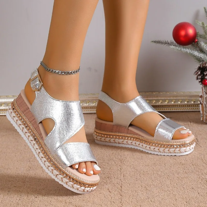 Annavera™ | Glamour Platform Sandals