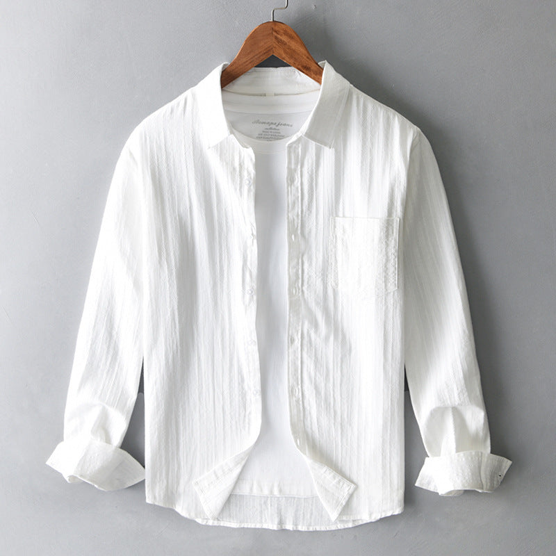 ENZO LINEN SHIRT