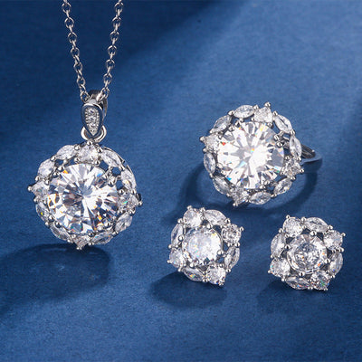 Neve Alaire Set | White Gold 16k