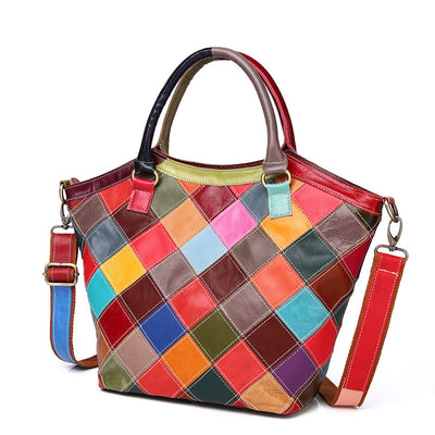 Viva Mosaic Leather Bag