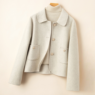 Miranda Wool Cropped Jacket