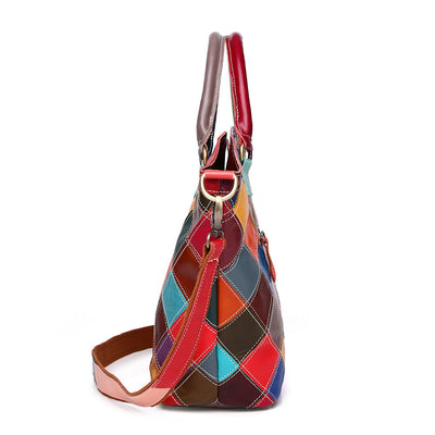 Viva Mosaic Leather Bag