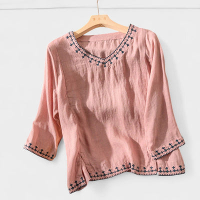 NORTHLINE STUDIO | PREMIUM COTTON BOHO BLOUSE