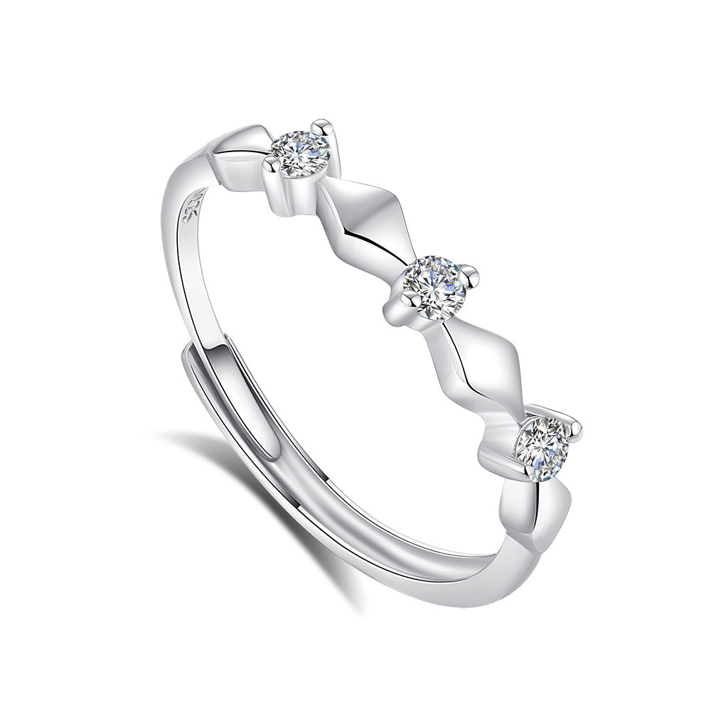 Liliane Rousseau Ring | White Gold 14k