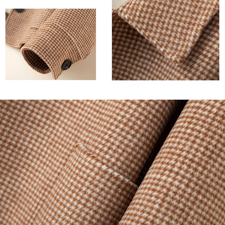 Regina Wool Houndstooth Jacket