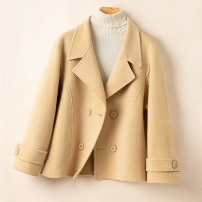 Macaron Wool Pea Coat