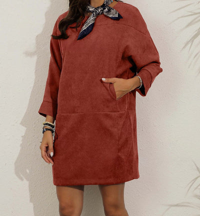 Avencea - Corduroy Dress - Retro Design