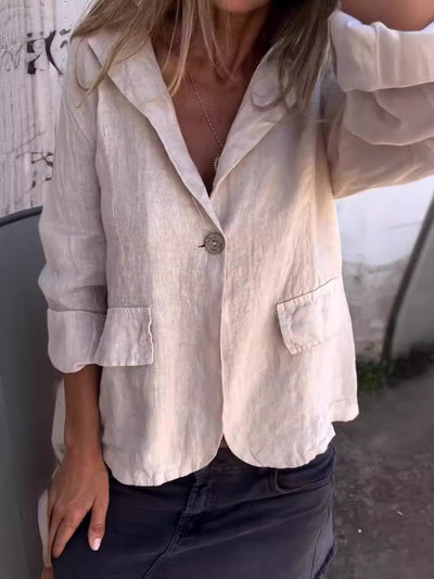 NORTHLINE STUDIO | RELAXED SINGLE-BUTTON BLAZER