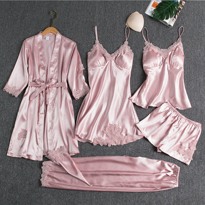 Kiera™ | Luxurious Silk Pajama Set