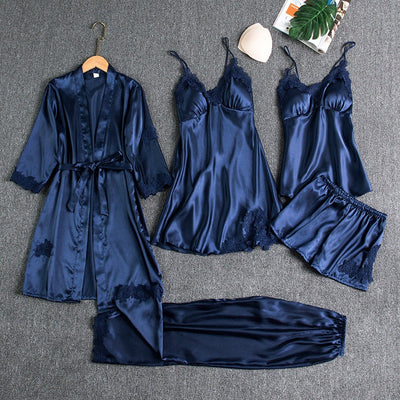 Kiera™ | Luxurious Silk Pajama Set