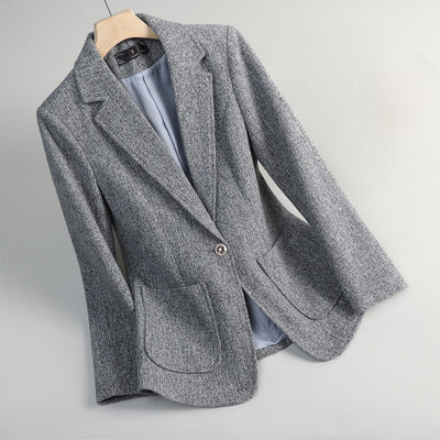 Harriet One-Button Blazer