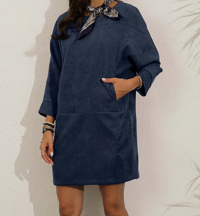 Avencea - Corduroy Dress - Retro Design