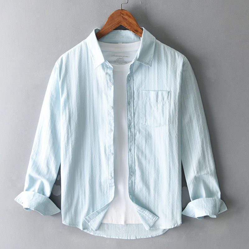 ENZO LINEN SHIRT