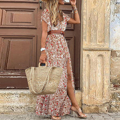 Luna | Elegant Bohemian Maxi Dress