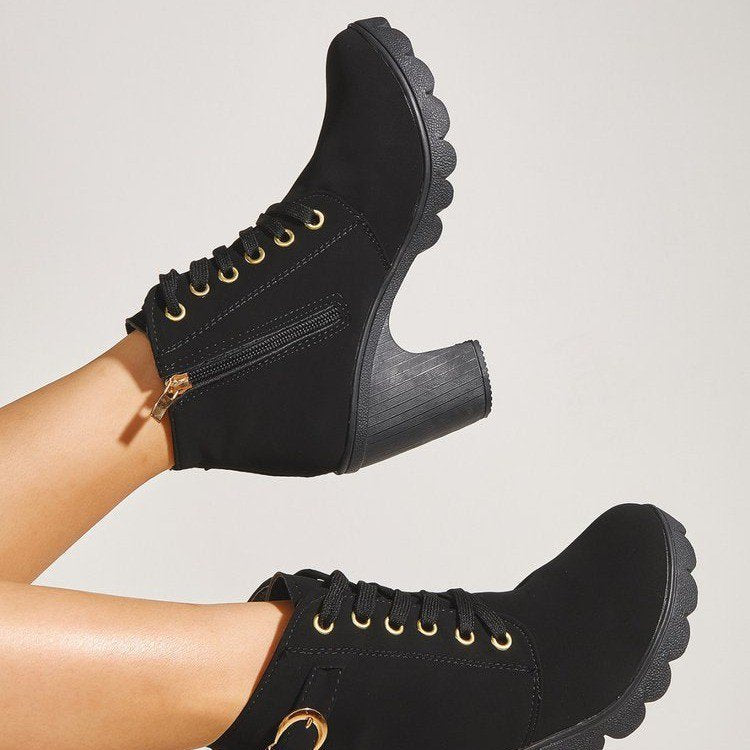 Melina Leather Bootie