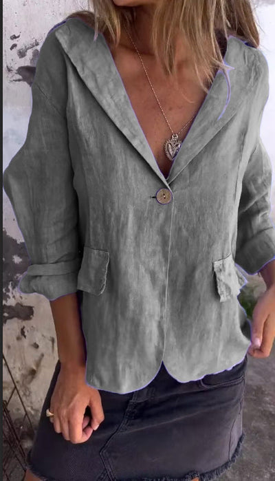 NORTHLINE STUDIO | RELAXED SINGLE-BUTTON BLAZER