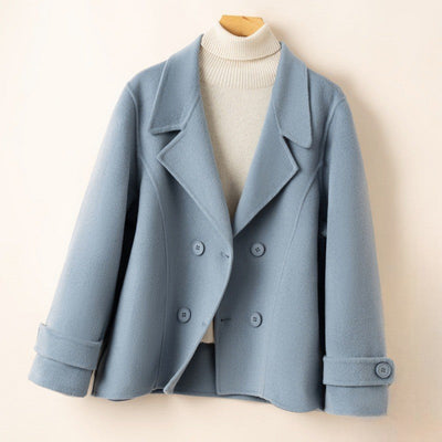 Macaron Wool Pea Coat