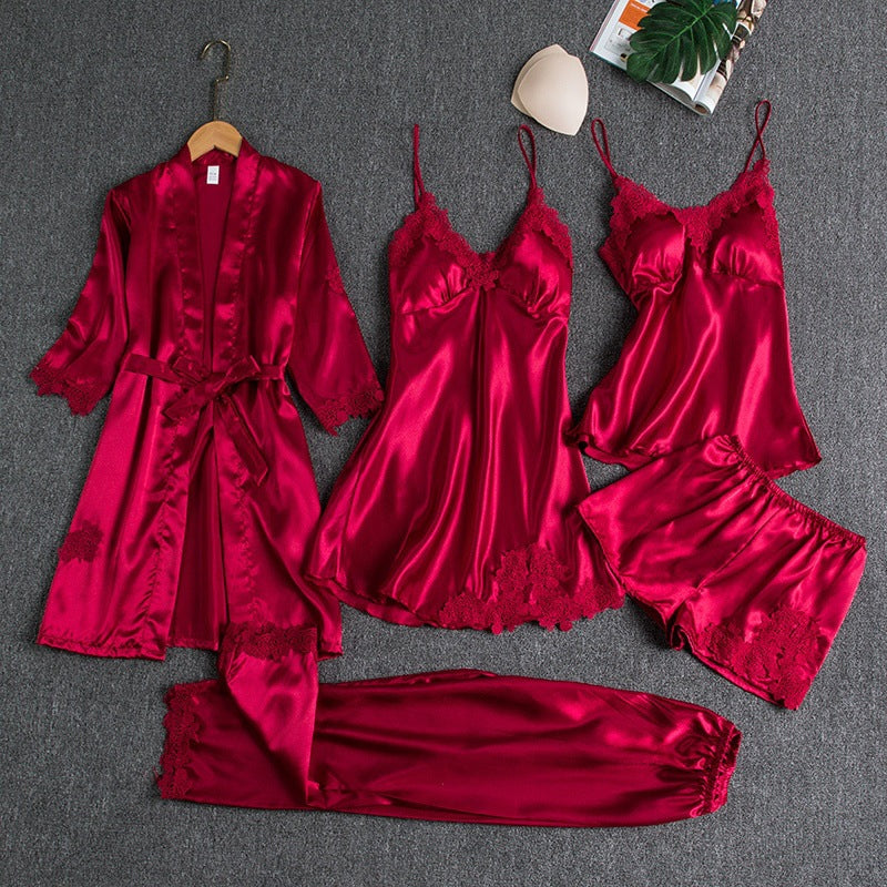 Kiera™ | Luxurious Silk Pajama Set