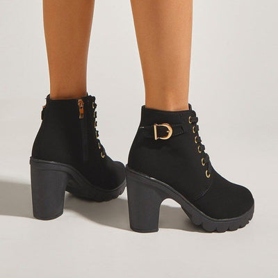 Melina Leather Bootie