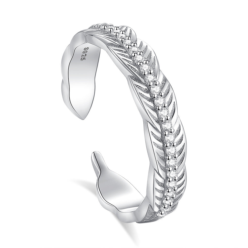 Serafina De Luca Ring | White Gold 14k