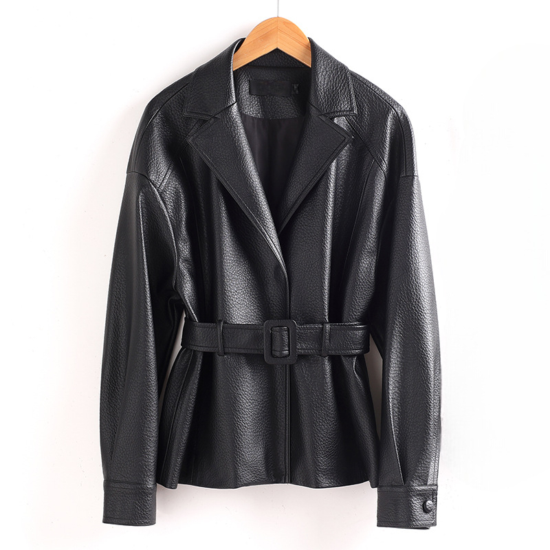 Loren '70s Sheepskin Leather Jacket