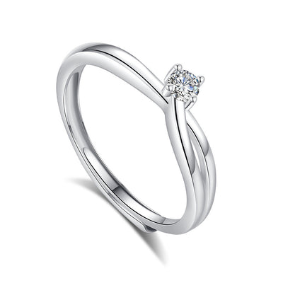 Cécile Armande Ring | White Gold 14k