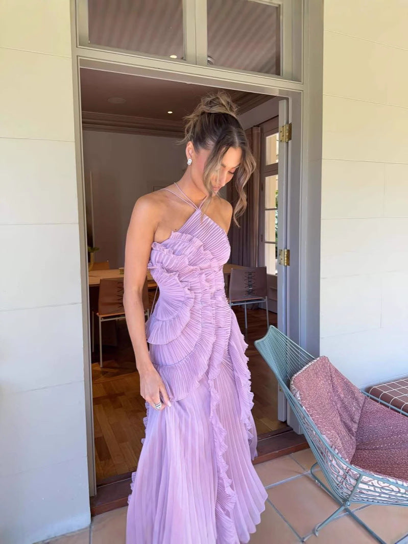 Junie™ - CHARMING RUFFLE DRESS WITH ELEGANT DETAILING