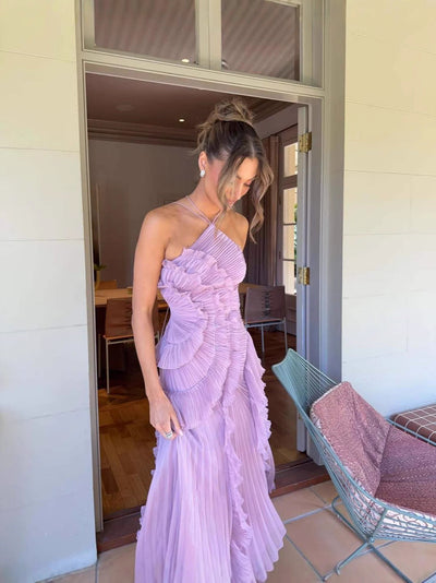 Junie™ - CHARMING RUFFLE DRESS WITH ELEGANT DETAILING