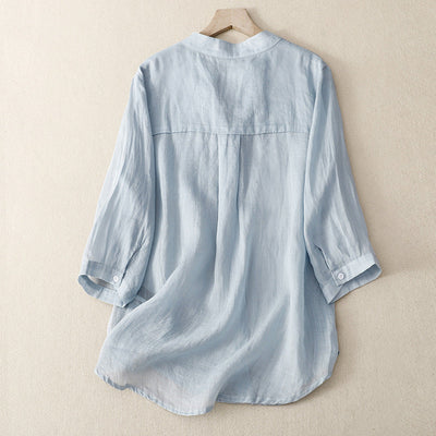 TAMAR LINEN BLOUSE