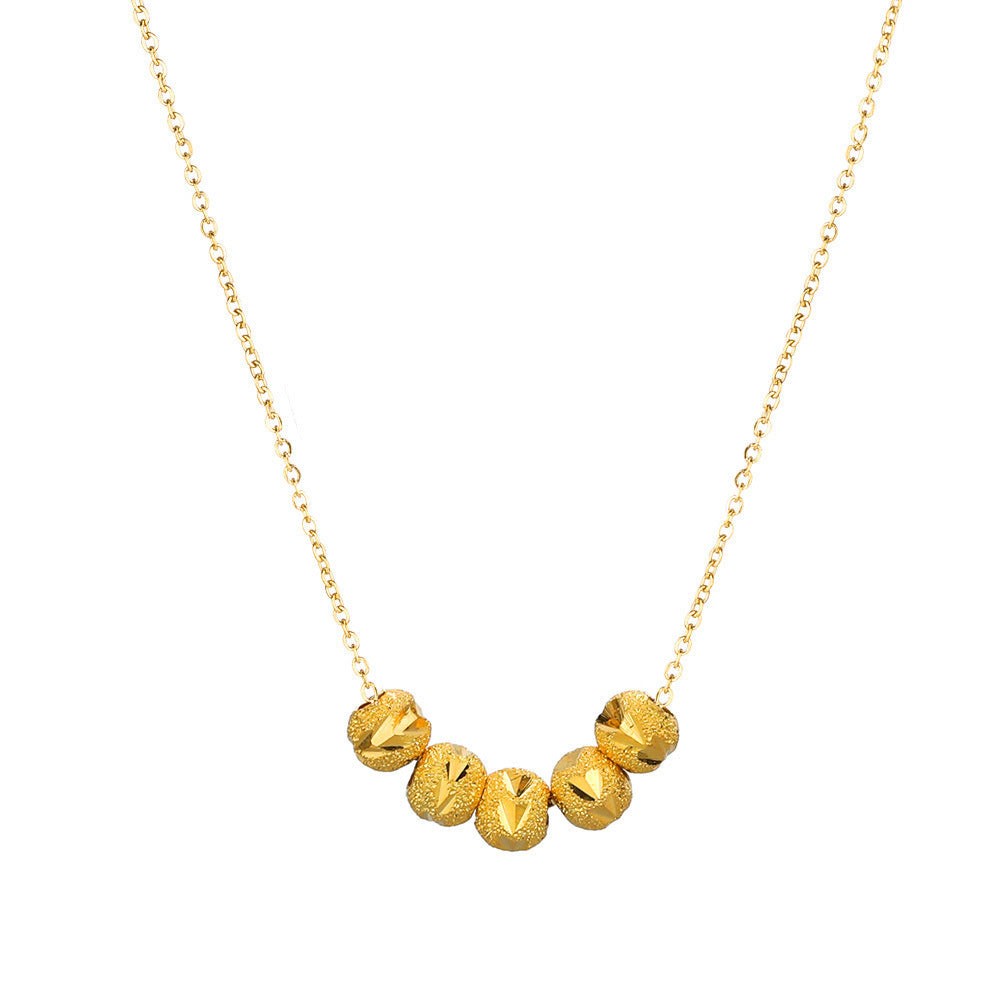Serena Granata Necklace | Gold 18k