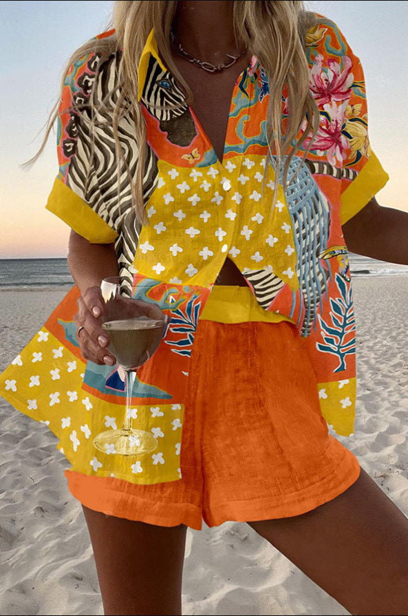 Clara | Polka Dot Linen Co‑ord